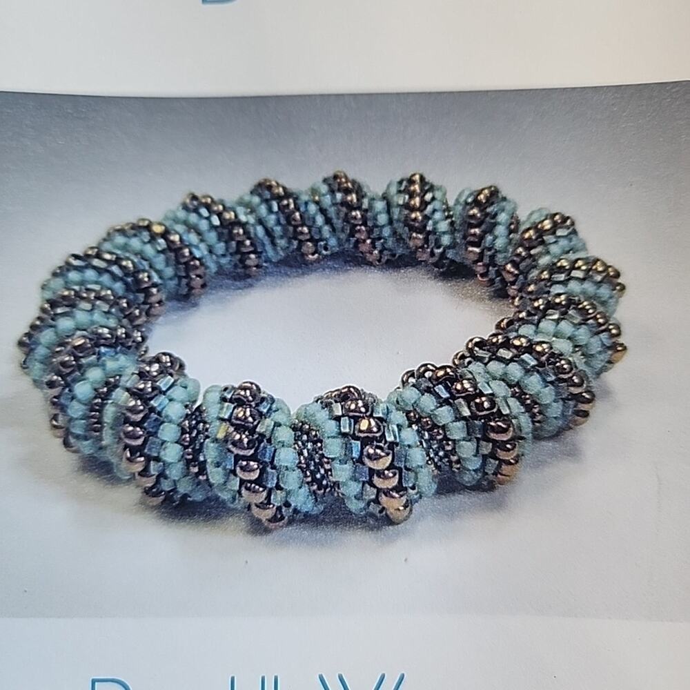 Designer Beading Kit Jill Wiseman Curly-Q Bracelet Chunky Spiral 2008